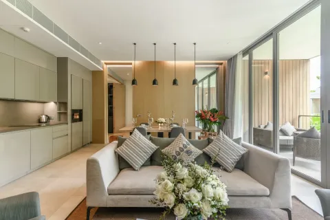 Пентхаус в Кату, Таиланд с 2 спальнями  № 158963 - фото 2