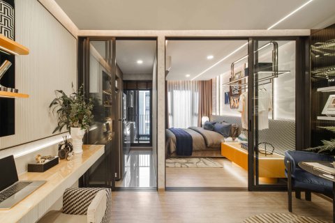 Condo in Din Daeng, Bangkok, Thailand, 2 bedrooms  № 140309 - photo 8