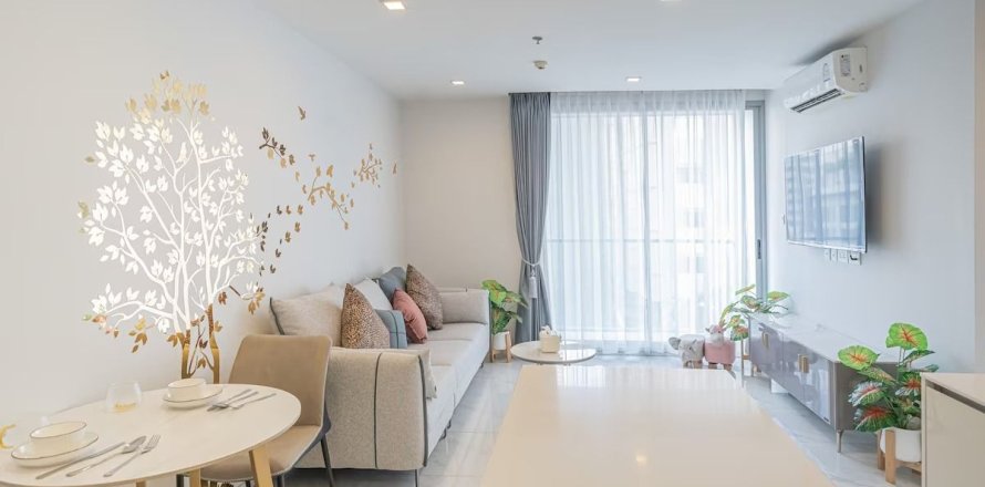 Studio in the Condo in Watthana, Bangkok, Thailand  № 161676