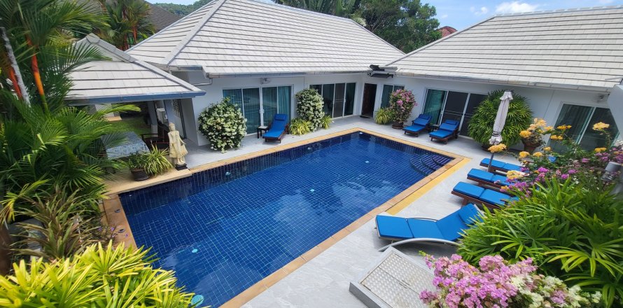 Вилла в Кату, Таиланд с 4 спальнями  № 149750