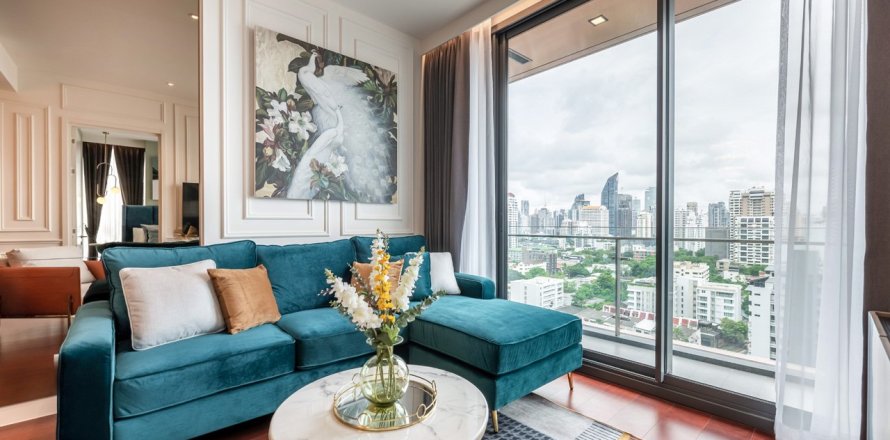 Condo à Bangkok, Thaïlande, 2 chambres  № 171436