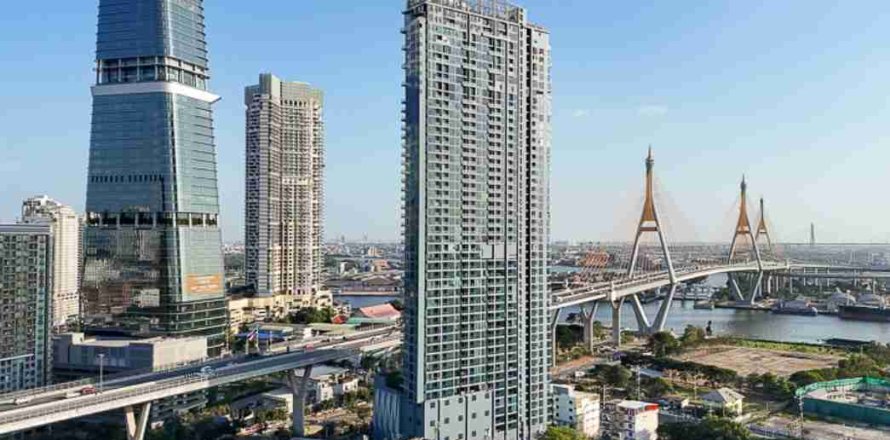 Condo in Thonburi, Bangkok, Thailand, 2 bedrooms № 184008