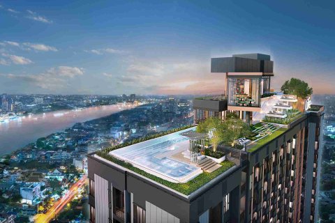 Condo à Thonburi, Bangkok, Thaïlande, 2 chambres  № 184006 - photo 19
