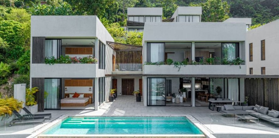 Вилла в Самуи, Таиланд с 3 спальнями  № 156365