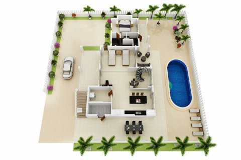 Villa in Hua Hin, Thailand 4 Schlafzimmer № 222142 - Foto 27