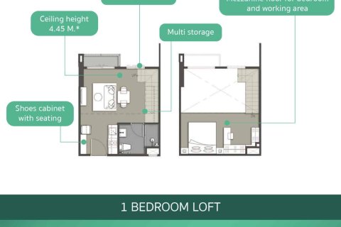 Condo in Thonburi, Bangkok, Thailand, 1 bedroom  № 166905 - photo 30