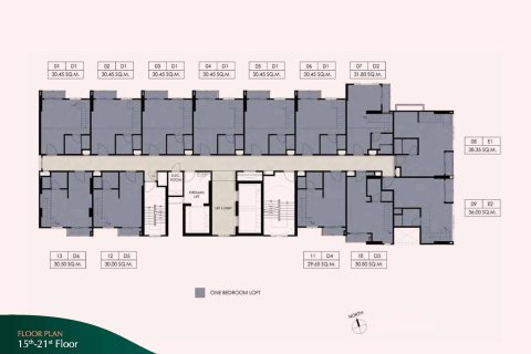 Condo à Thonburi, Bangkok, Thaïlande, 1 chambre  № 166905 - photo 23