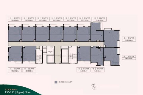 Condo à Thonburi, Bangkok, Thaïlande, 1 chambre  № 166905 - photo 22