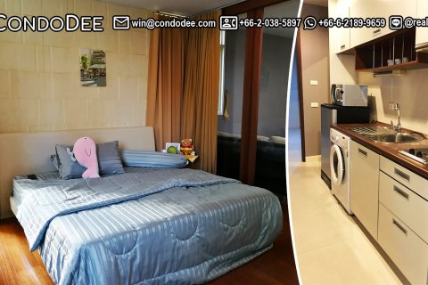 Condo à Watthana, Bangkok, Thaïlande, 1 chambre  № 200583