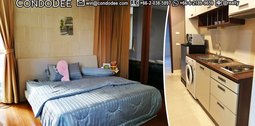 Condo à Watthana, Bangkok, Thaïlande, 1 chambre № 200583