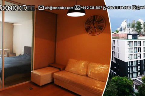 Condo à Watthana, Bangkok, Thaïlande, 1 chambre  № 200582