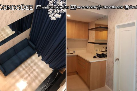 Condo à Ratchathewi, Bangkok, Thaïlande, 2 chambres № 200587 - photo 25