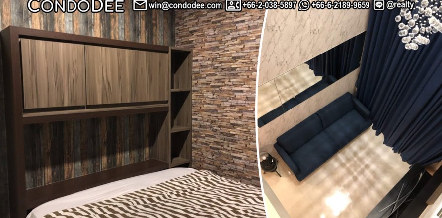 Condo à Ratchathewi, Bangkok, Thaïlande, 2 chambres № 200587