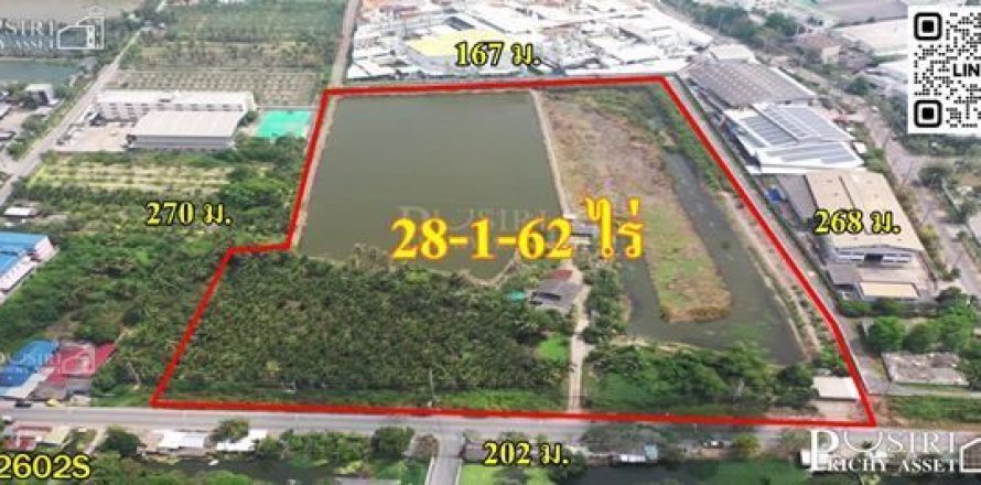 Land in Samut Sakhon, Thailand 44800 sq.m. № 160375