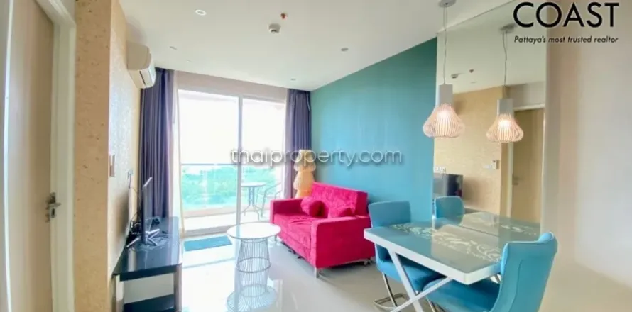 Condominio de 1 dormitorio en Pattaya, Tailandia № 212183
