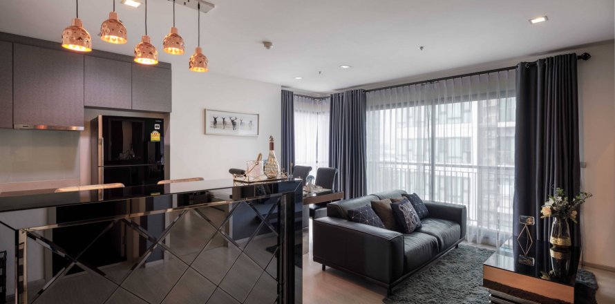 Condo à Bangkok, Thaïlande, 2 chambres  № 143271