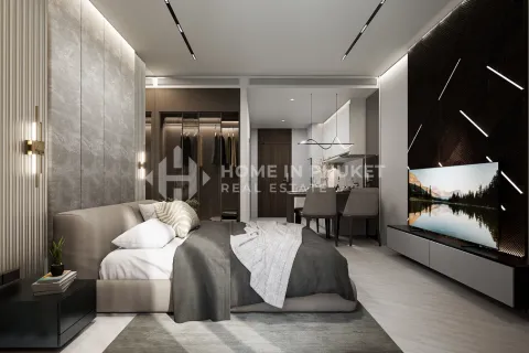 คอนโดมิเนียมในภูเก็ต, ประเทศไทย, 1 ห้องนอน № 202413 - รูปถ่าย 3