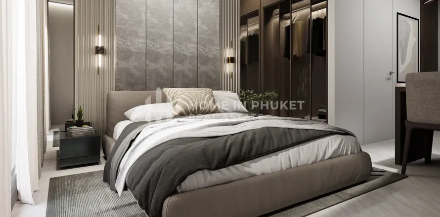 คอนโดมิเนียมในภูเก็ต, ประเทศไทย, 1 ห้องนอน № 202413