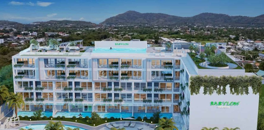 Кондоминиум с 2 спальнями в Раваи, Таиланд № 166066