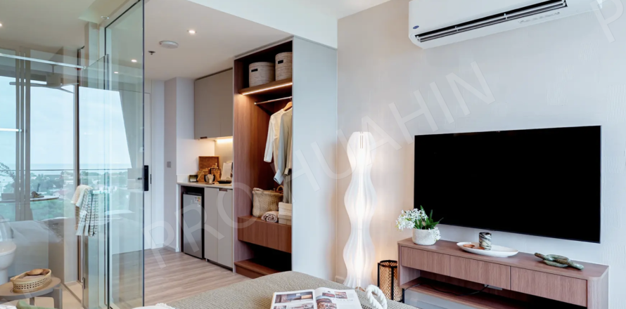 Appartement à Hua Hin, Thaïlande 1 chambre № 194879