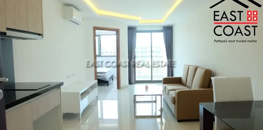 Condominio de 1 dormitorio en Jomtien Beach, Pattaya, Tailandia № 212582