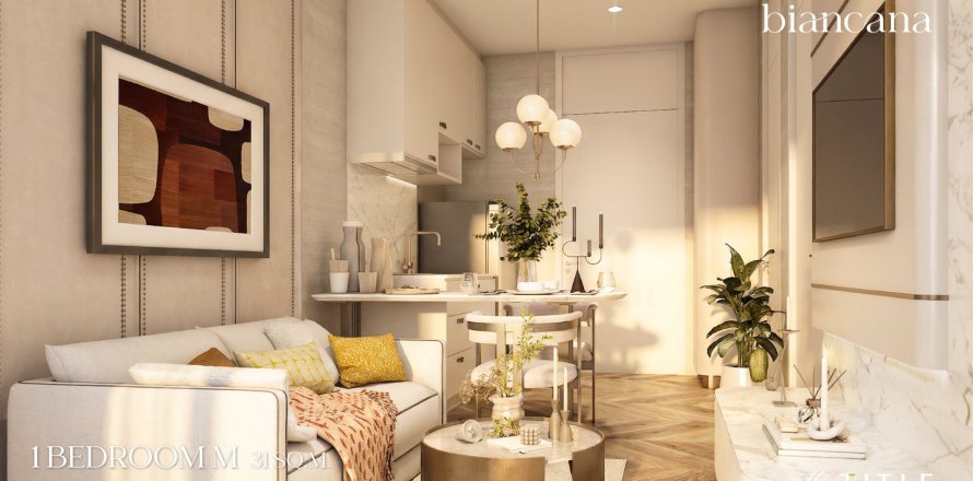 Condo à Surin, Thaïlande, 1 chambre  № 167099