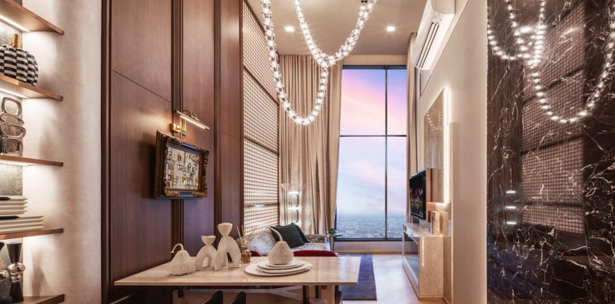 Кондоминиум с 2 спальнями в Кхлонг Сане, Бангкок, Таиланд № 167629