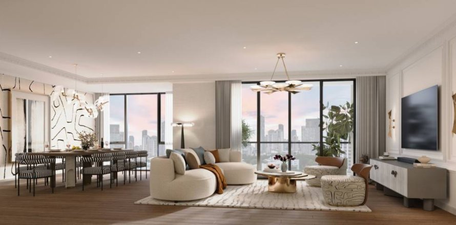 Penthouse à Bangkok, Thaïlande 3 chambres № 173047