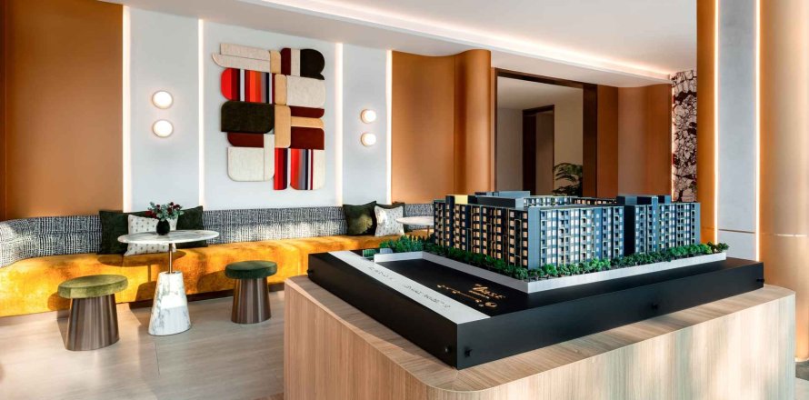 Квартира в The Base Ratchada 19, Бангкок, Таиланд с 2 комнатами  № 169696