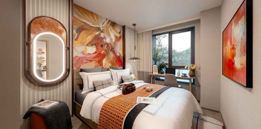 Квартира в The Base Ratchada 19, Бангкок, Таиланд с 2 комнатами  № 169694