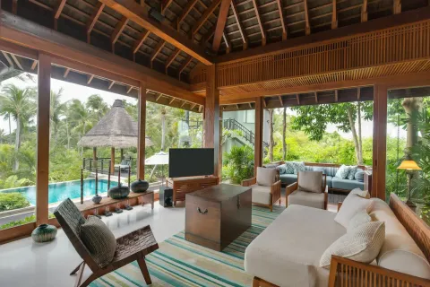 Villa in Ko Samui, Thailand 3 bedrooms № 163473 - photo 2