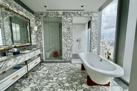 Condo à Bang Rak, Bangkok, Thaïlande, 3 chambres  № 164052 - photo 21