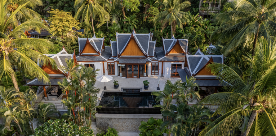 Вилла в Пхукете, Таиланд с 4 спальнями  № 141909