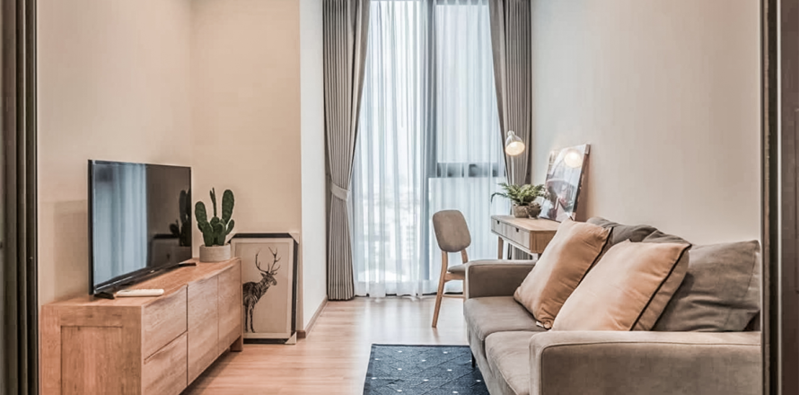 Condo à Bangkok, Thaïlande, 1 chambre № 184784