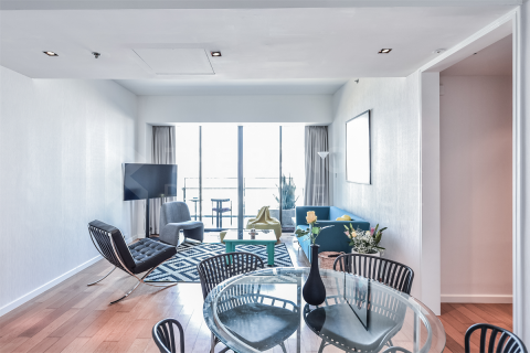 Condo à Bangkok, Thaïlande, 2 chambres  № 187633