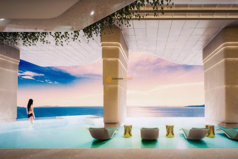 Студия в кондо на Пляж Джомтьен, Паттайя, Таиланд № 119417 - фото 9