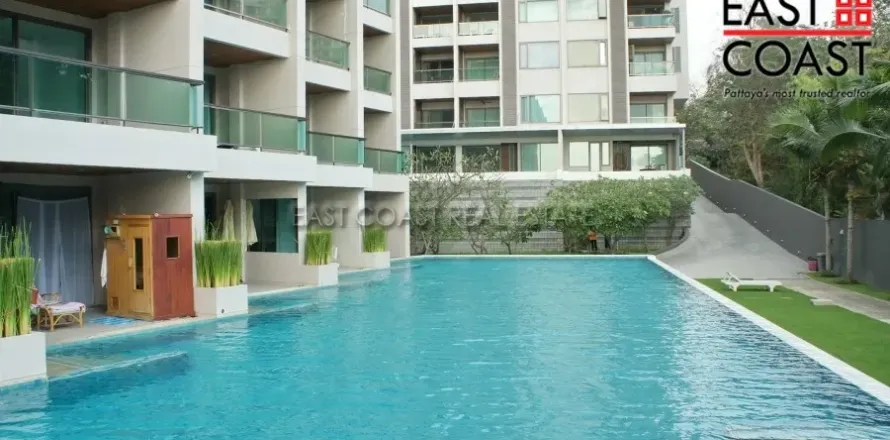 Estudio en el condominio en Pattaya, Tailandia № 213847
