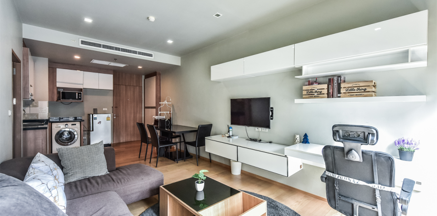 Condo à Bangkok, Thaïlande, 1 chambre  № 184473