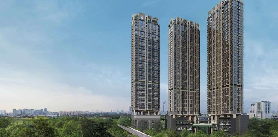 Penthouse à Bangkok, Thaïlande 4 chambres № 165911