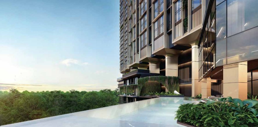 Penthouse à Bangkok, Thaïlande 4 chambres № 165912