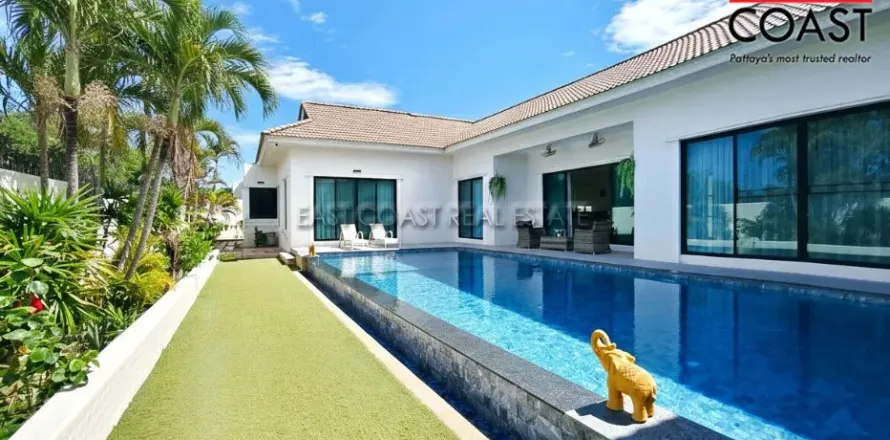 Casa de 4 dormitorios en Pattaya, Tailandia № 212314