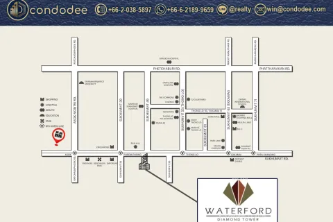 Eigentumswohnung in Watthana, Bangkok, Thailand, 3 Schlafzimmer  № 220521 - Foto 21