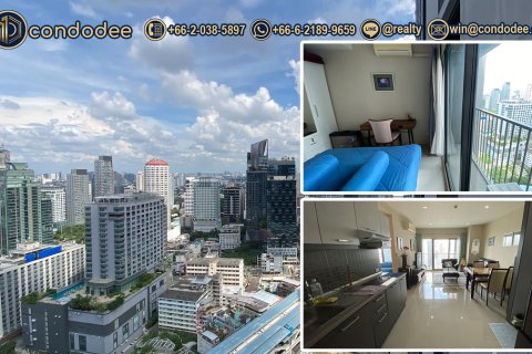 Condo à Khlong Toei, Bangkok, Thaïlande, 2 chambres  № 200525