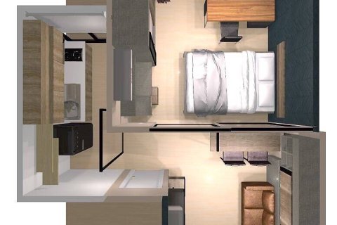 Condo in Huai Khwang, Bangkok, Thailand, 1 bedroom № 200523 - photo 9