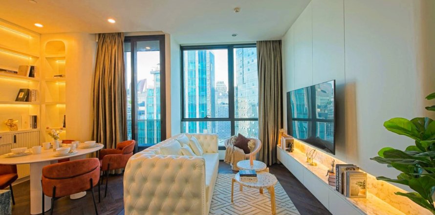 Condo à Bangkok, Thaïlande, 2 chambres  № 180612