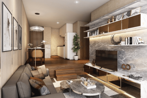 Кондоминиум с 2 спальнями в Ваттхане, Бангкок, Таиланд № 161284 - фото 27