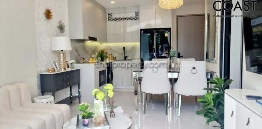 Condominio de 1 dormitorio en Jomtien Beach, Pattaya, Tailandia № 213349