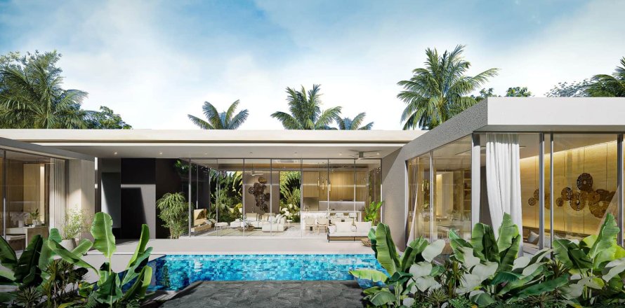 Вилла в Пхукете, Таиланд с 3 спальнями  № 166013