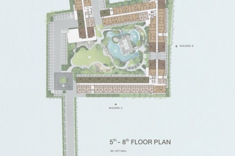 Eigentumswohnung in Bangkok, Thailand, 1 Schlafzimmer № 222638 - Foto 30