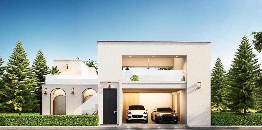 Дуплекс в Паттайе, Таиланд с 4 спальнями  № 145455